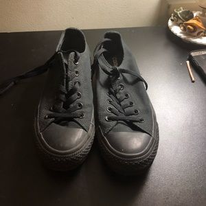 Converse Shoes - All Black Converse Converse Shoes - All Black Converse